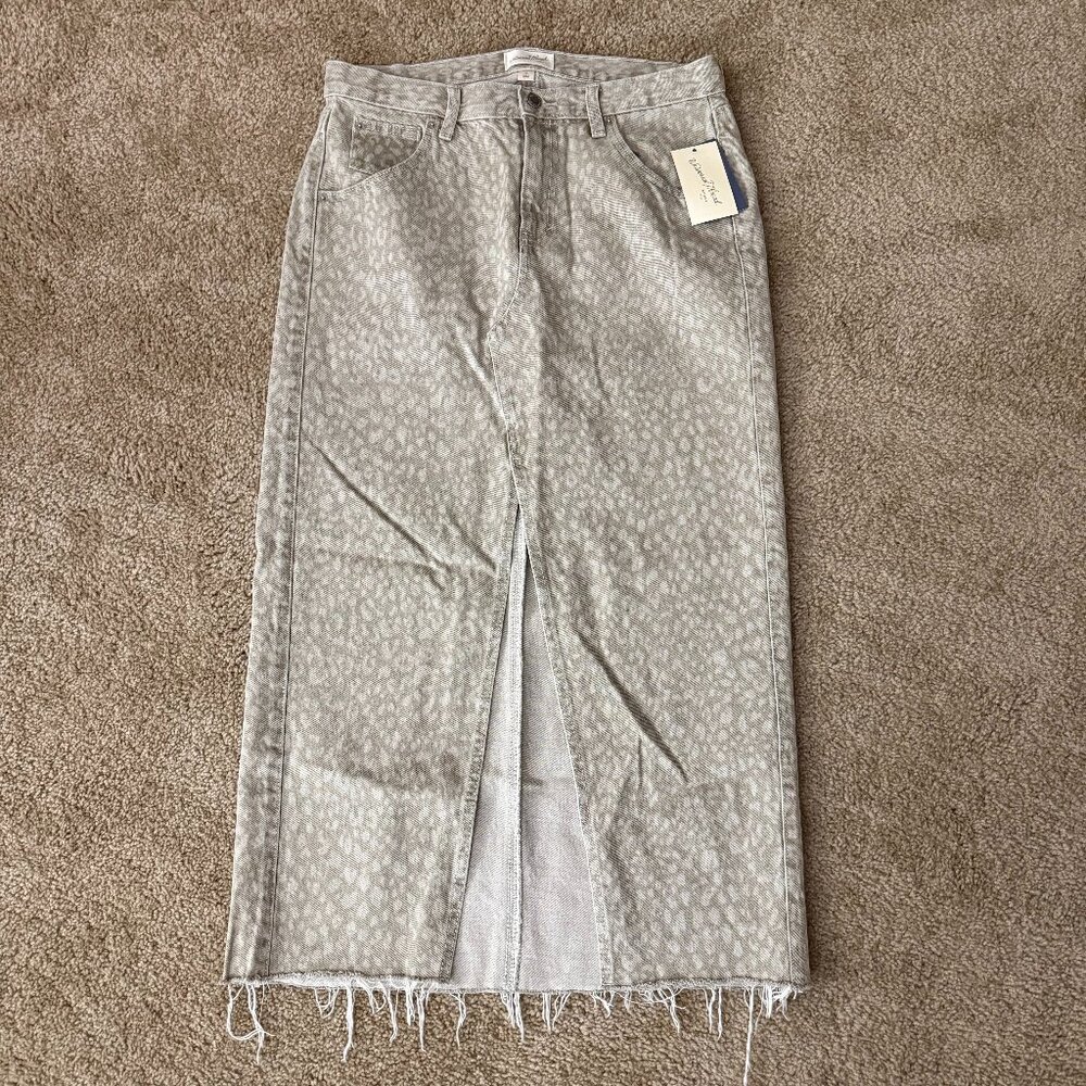 NWT Leopard Skirt